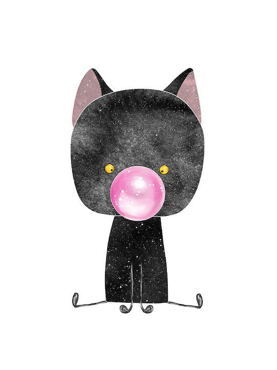 Παιδική Αφίσα Little Black Cat 40x30εκ.