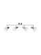 Vivalux Spot with 4 Lights and with Socket E14 in Silver Color