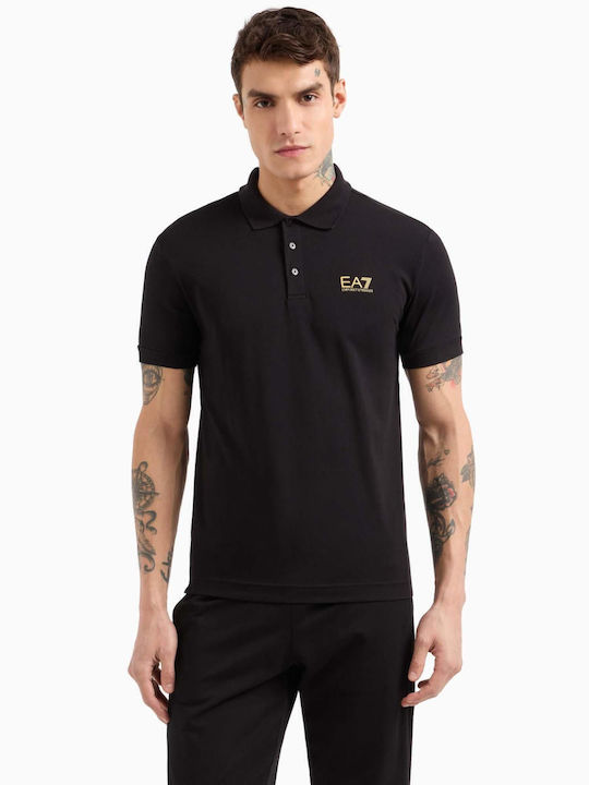 Emporio Armani Polo T-shirt Black