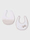 Mayoral Waterproof Bib Fabric Beige 2pcs