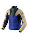 Rev'IT Offtrack 2 H2O Winter Men's Motorcycle Jacket Waterproof Sand-Blue