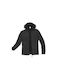 Wurth Cooper Work Jacket Softshell with Hood Black