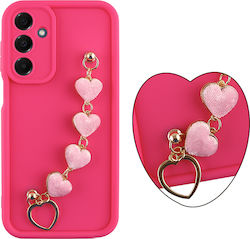Volte-Tel Hearts Strap Задна корица Силикон Роз...