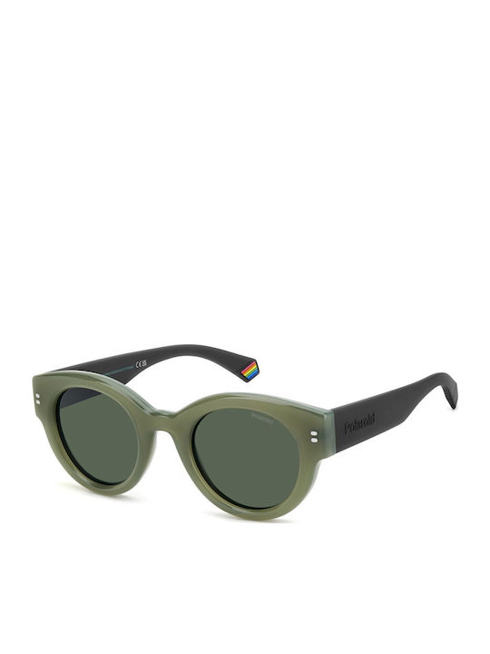 Polaroid Women's Sunglasses with Green Plastic ...