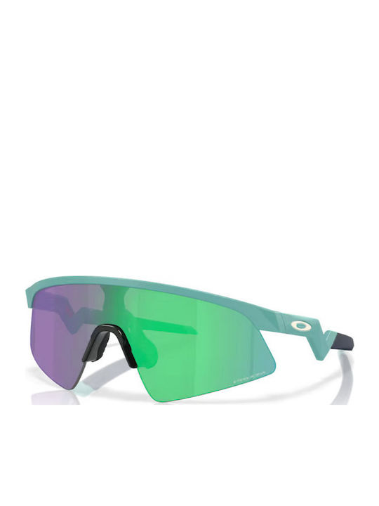 Oakley Sweep Men's Sunglasses with Green Plasti...