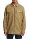 Μακρυμάνικο Overshirt Ensis Grün Λαδί