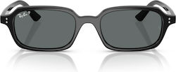 Ray Ban Слънчеви Очила Черни с Пластмасова Рамка