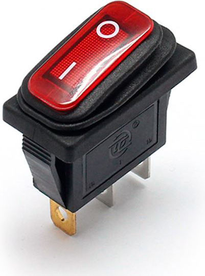 KAL Electronics Διακόπτης Rocker 1τμχ