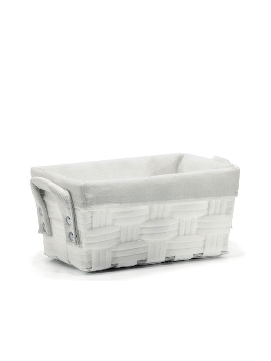 ArteLibre Coș de Depozitare Din paie Gri 28x17x13cm 1buc