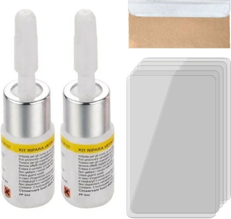 Kit Επιδιόρθωσης για Τζάμια-Παρμπρίζ Αυτοκινήτου Λευκό 3ml