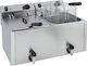XDome Elektrische Fritteuse Doppel