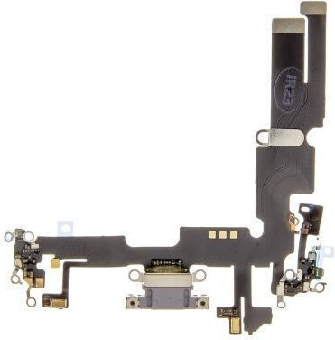 iPhone 14 Plus Flexkabel Ladeanschluss Lila