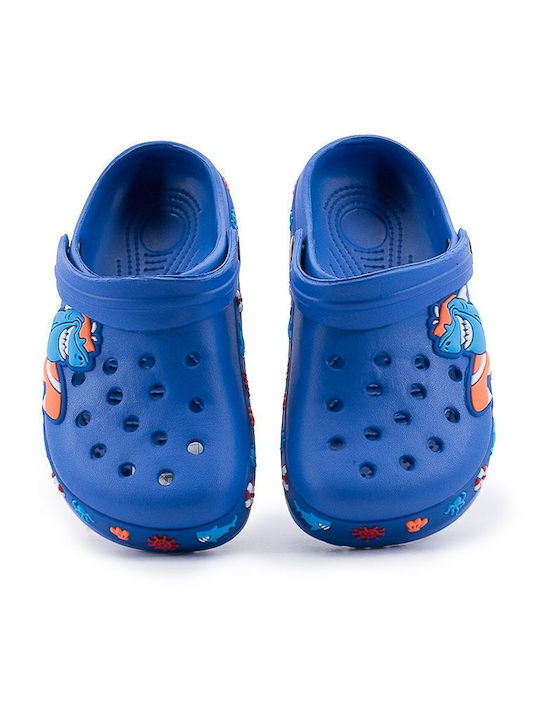 Cubanitas Kids Beach Clogs Blue