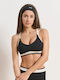 Women's Sports Bra without Padding Black