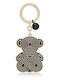 Llavero Bold Bear Lines Negro Negro Μαύρο