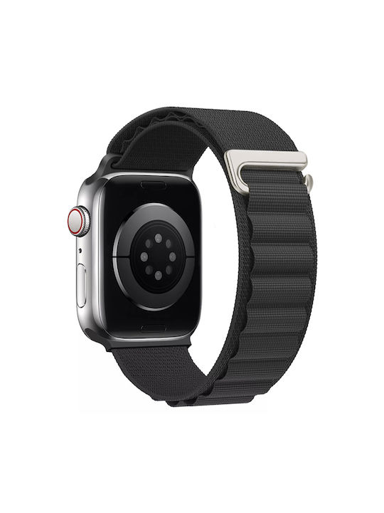 Orso Strap Fabric Black (Apple Watch 42/44/45/46/49mm)