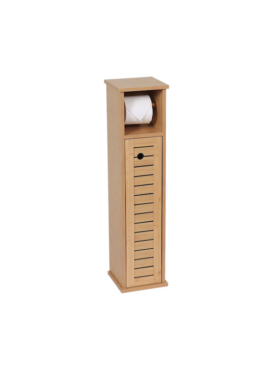 Toilet Paper Stand 18x18x75 T-d Trinidad 9912764 18x18x75 Bamboo MDF