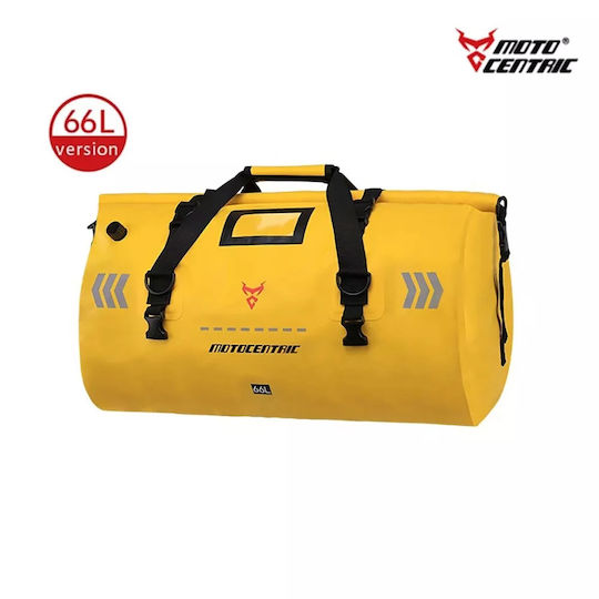Waterproof Motorcycle Tail Bag 66lt Yellow
