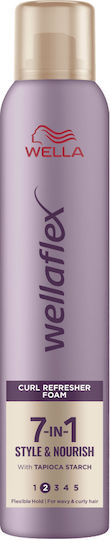 Wella 7 in 1 Style & Nourish Haarschaum Für Locken 200ml