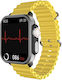 Spovan H6 1.83 Inch Tft Screen Smart Watch Supports Bluetooth Call Blood Oxygen Monitoring Yellow
