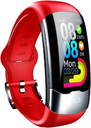 Spovan H02 1.14 Inch Tft Hd Screen Smart Bracelet Supports Blood Oxygen Monitoring Sleep Monitoring Red