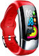 Spovan H02 1.14 Inch Tft Hd Screen Smart Bracelet Supports Blood Oxygen Monitoring Sleep Monitoring Red