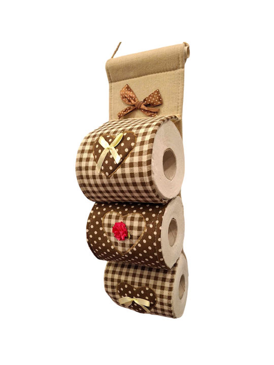 Stoff-Wandhalter für Toilettenpapierrollen 45x15 cm Design-15