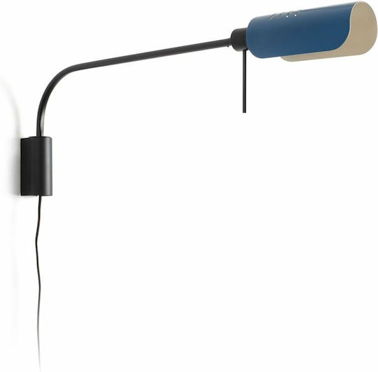 Faro Barcelona Modern Lamp Wall with Socket E27 Blue 85.4x32.9cm