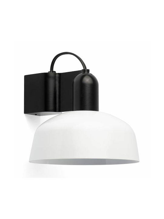 Faro Barcelona Vintage Φωτιστικό Τοίχου με Ντουί E27 Μαύρο 14x15.5εκ.