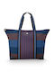 Damentasche Tote Handtasche Blau