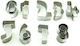 Small Number Cookie Cutters 8115 Oem