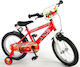 Disney Disney Cars 16" Παιδικό Ποδήλατo BMX Κόκκινο