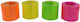 Regenbogenfeder Neon 4 Farben 1 Stk