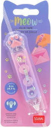 Legami Прозрачна Лепяща Лента Meow 6m/5mm Glcatkit2