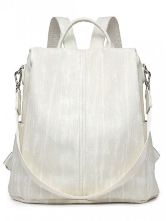 Miss Lulu Backpack Μπεζ