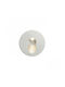 Rendl Light Studio Χωνευτό Σποτ με Ενσωματωμένο LED και Θερμό Λευκό Φως Γκρι 1τμχ