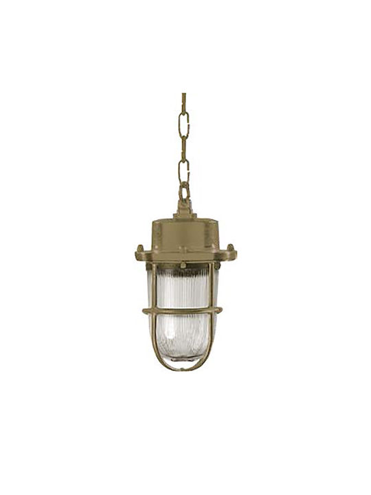 Andromeda Outdoor Hanging Ceiling Light E27 in Bronze Color A55-59