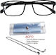 Panora Lesebrille +3.00 in Schwarz Farbe 14080