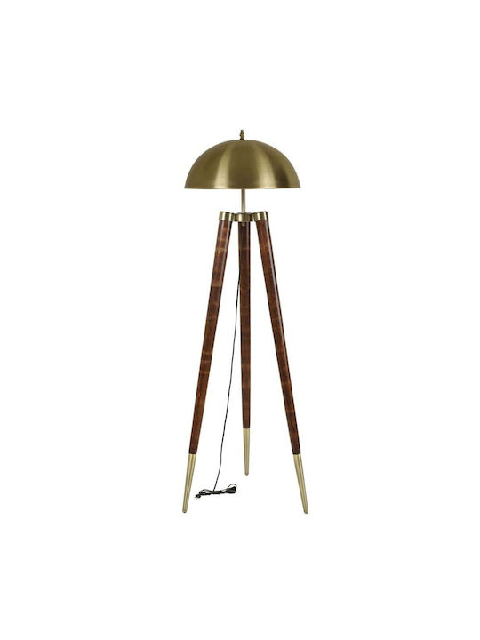 Opviq Stil Floor Lamp H165xW48cm. with Socket for Bulb E27 Brown