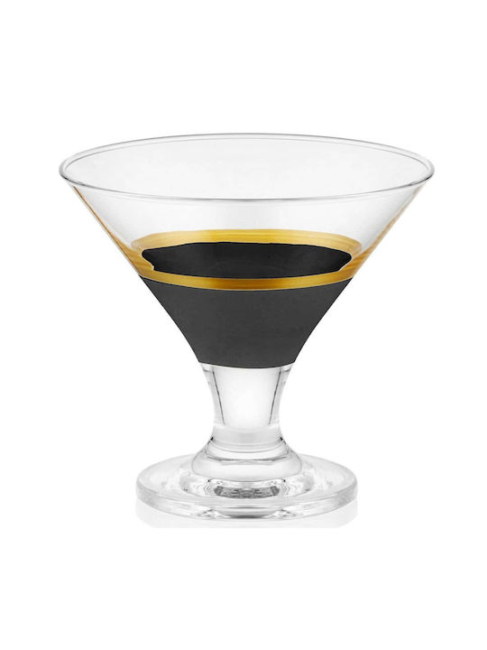 Hermia Eisschüssel Rund Glas Transparent mit Durchmesser 9cm 6Stück