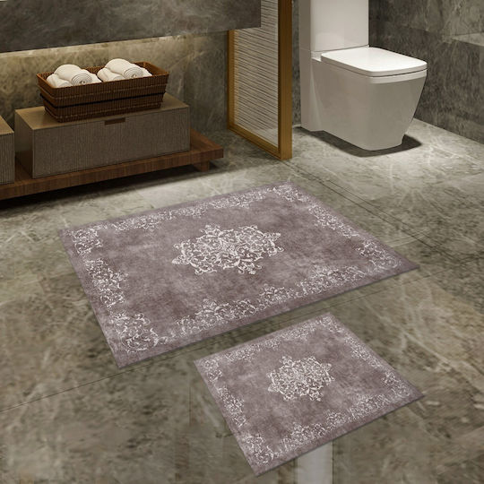 L'Εssentiel Maison Σετ Πατάκια Μπάνιου 299ANR1694 Taupe-grey 2τμχ