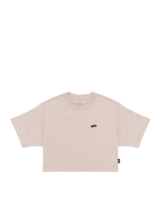 Vans Crop Top pentru copii Cu mânecă scurtă Roz