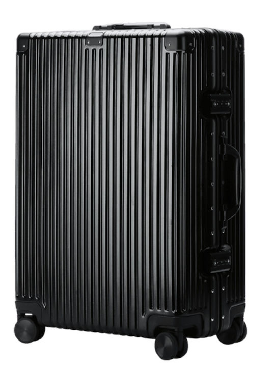 Bopai Mittlerer Hartschalenkoffer Schwarz mit 4 Rädern Höhe 65cm