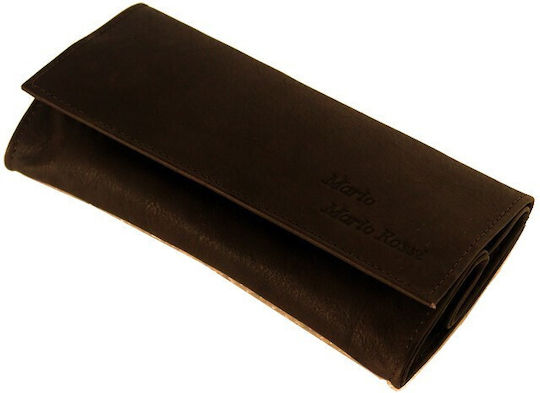 Mario Rossi Pungă de tutun din Piele ecologică cu Închidere Leather tobacco pouch