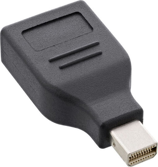 Adapter Mini Display Port M Display Port F Bidirectionall 3840x2160@60hz Intos 17196b