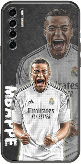 Stele Fotbalistice Kylian Mbappe Tcl 20s 20 5g 20l 20l+ TPU Negru Silicon Negru