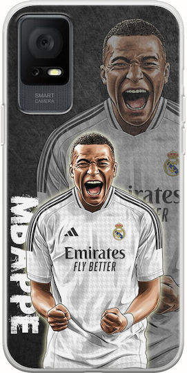 Stele Fotbal Kylian Mbappe Tcl 405 TPU Flexibil Silicon Transparent
