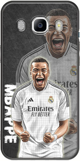 Football Stars Kylian Mbappe Samsung Galaxy J5 2016 Black TPU Silicone