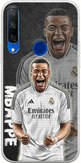 Stele de Fotbal Kylian Mbappe Huawei Honor 9x TPU Flexibil Silicon Transparent