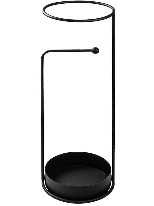 Ομπρελοθήκη 247hfm1222 22x22x60cm Black Aberto Design Μέταλλο